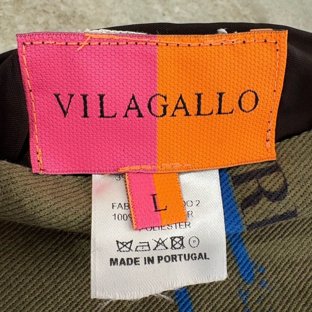 Vilagallo Naomi Apres Ski Reversible
Vest Sz L Zip Up Y2K Ski Cabincore Artsy - Picture 2 of 10